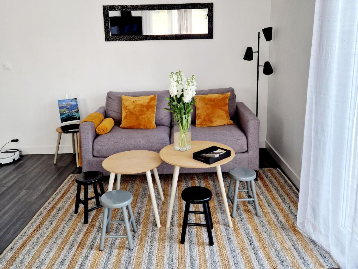 Nice Charmant 3 Pieces Proche Mer Parking Exterior foto